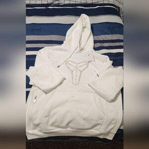 Nike Men's Kobe White Hoodie Sweater